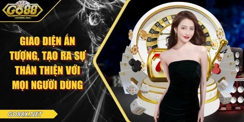 Giao diện ấn tượng, tạo ra sự thân thiện với mọi người dùng
